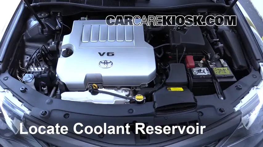 2014 Toyota Camry SE 3.5L V6 Coolant (Antifreeze) Flush Coolant